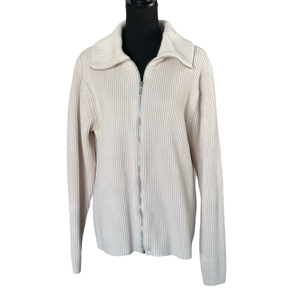 GAP shaker stitch woman’s Large cotton cardigan sweater